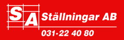 Saställningar AB logo